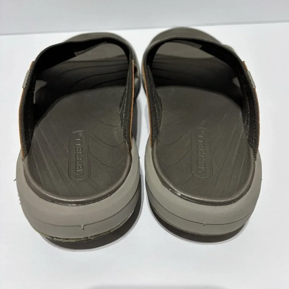 Merrell Men’s Gridway Slide Sandals Gray, Size 8 M
